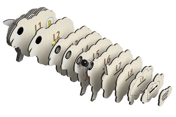Produktbild: EUGY - 3D Bastelset Schaf