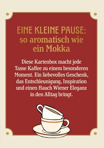 Produktbild: Die kleine Kaffeehausphilosophie