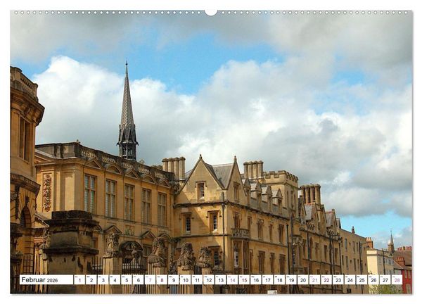 Produktbild: Oxford - die Harry Potter Stadt (Wandkalender 2026 DIN A2 quer), CALVENDO Monatskalender
