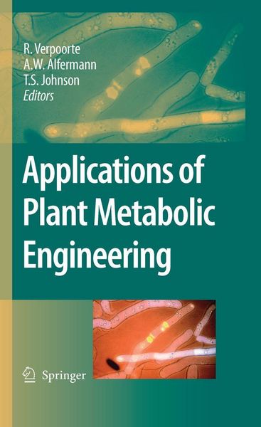 Produktbild: Applications of Plant Metabolic Engineering