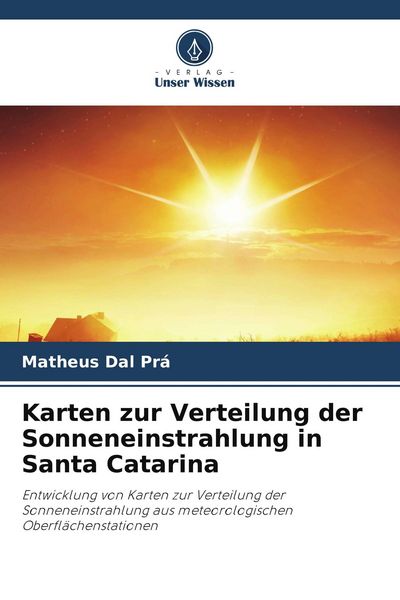 Produktbild: Karten zur Verteilung der Sonneneinstrahlung in Santa Catarina