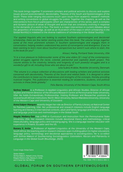 Produktbild: Foundational Concepts of Decolonial and Southern Epistemologies