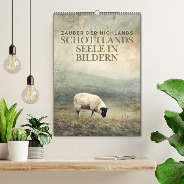 Produktbild: Zauber der Highlands &ndash; Schottlands Seele in Bildern (Wandkalender 2026 DIN A2 hoch), CALVENDO Monatskalender
