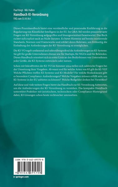 Produktbild: Handbuch KI-Verordnung