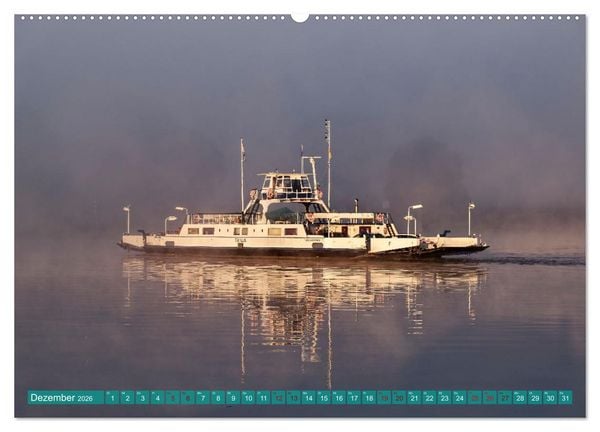 Produktbild: Flusslandschaft Elbe (Wandkalender 2026 DIN A2 quer), CALVENDO Monatskalender