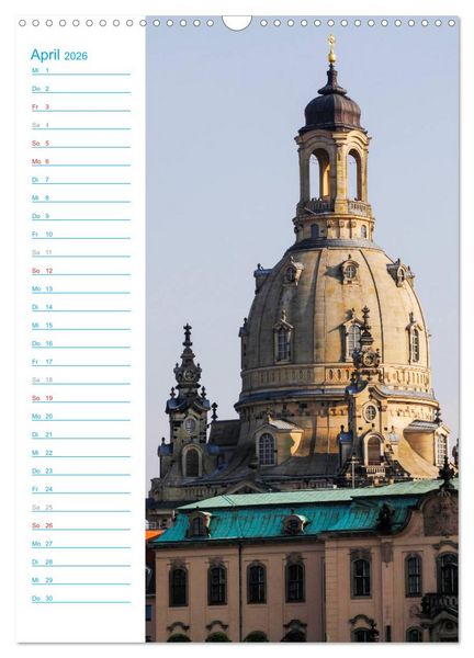Produktbild: Frauenkirche Dresden (Wandkalender 2026 DIN A3 hoch), CALVENDO Monatskalender