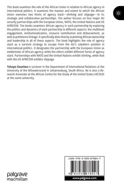 Produktbild: The African Union and African Agency in International Politics