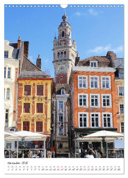 Produktbild: Lille - Faszinierende Metropole (Wandkalender 2026 DIN A3 hoch), CALVENDO Monatskalender