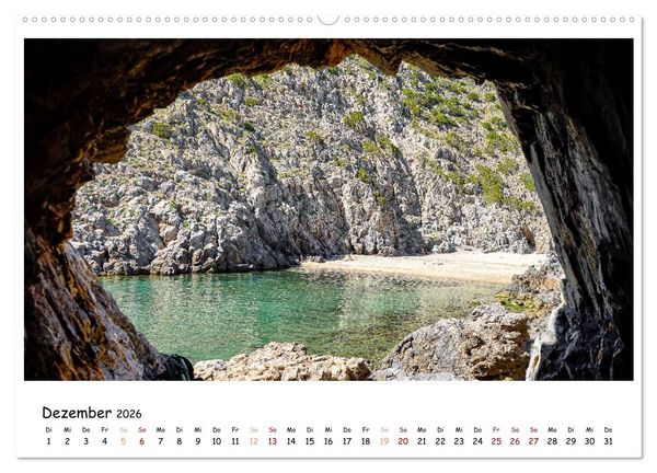 Produktbild: Sardinien ... wenn eine Reise die Seele ber&uuml;hrt (hochwertiger Premium Wandkalender 2026 DIN A2 quer), Kunstdruck in Hochglanz