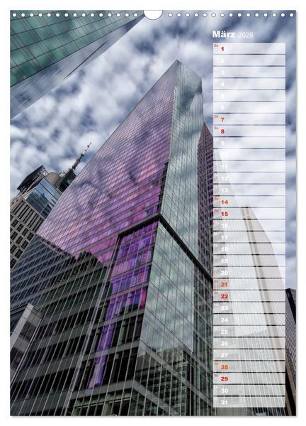 Produktbild: New York City Geburtstagskalender (Wandkalender 2026 DIN A3 hoch), CALVENDO Monatskalender