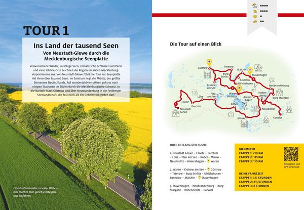 Produktbild: ADAC Roadtrips Mecklenburg-Vorpommern mit Ostseek&uuml;ste