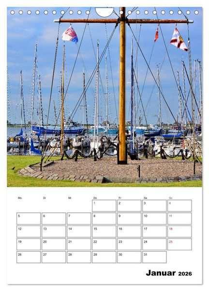 Produktbild: Marina Heiligenhafen (Wandkalender 2026 DIN A4 hoch), CALVENDO Monatskalender