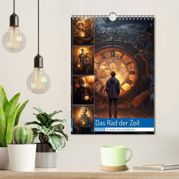 Produktbild: Das Rad der Zeit (Wandkalender 2026 DIN A4 hoch), CALVENDO Monatskalender