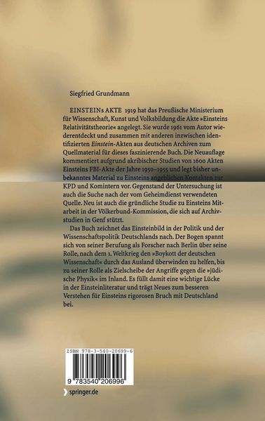 Produktbild: Einsteins Akte