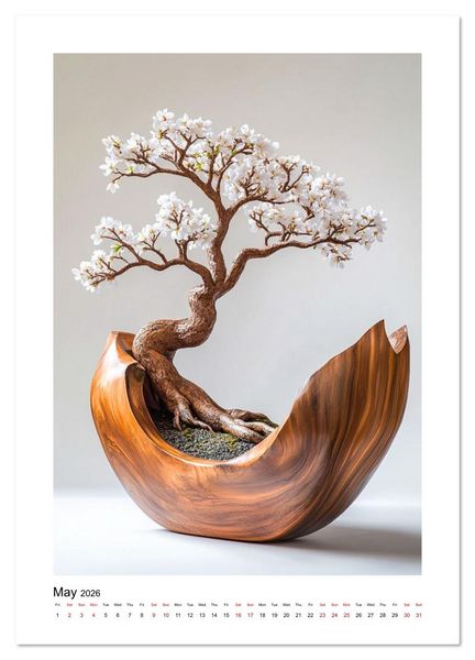 Produktbild: Shaped from Patience (Wall Calendar 2026 DIN A4 portrait), CALVENDO 12 Month Wall Calendar