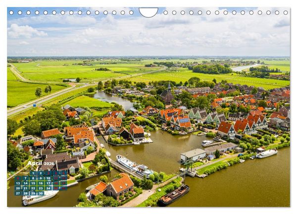 Produktbild: Der Nordholland-Kanal (Wandkalender 2026 DIN A4 quer), CALVENDO Monatskalender