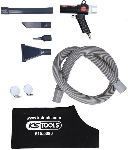Produktbild: KS Tools 515.5090 Druckluft-Saug-Blaspistole 6.3 bar