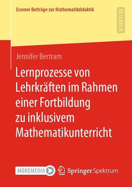 Produktbild: Lernprozesse von Lehrkr&auml;ften im Rahmen einer Fortbildung zu inklusivem Mathematikunterricht