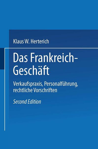 Produktbild: Das Frankreich-Gesch&auml;ft