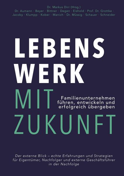Produktbild: Lebenswerk mit Zukunft