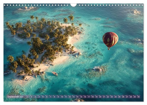 Produktbild: Vom Wind getragen (Wandkalender 2027 DIN A3 quer), CALVENDO Monatskalender