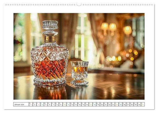 Produktbild: Spirit of Whisky (Wandkalender 2026 DIN A2 quer), CALVENDO Monatskalender