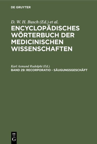 Produktbild: Recorporatio - S&auml;ugungsgesch&auml;ft