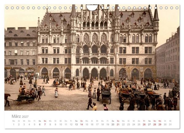Produktbild: Deutschland um 1900 (Wandkalender 2027 DIN A4 quer), CALVENDO Monatskalender