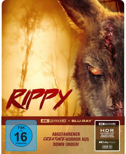 Produktbild: Rippy - Das Killerk&auml;nguru - 2-Disc Limited Collector's SteelBook (UHD-Blu-ray + Blu-ray)