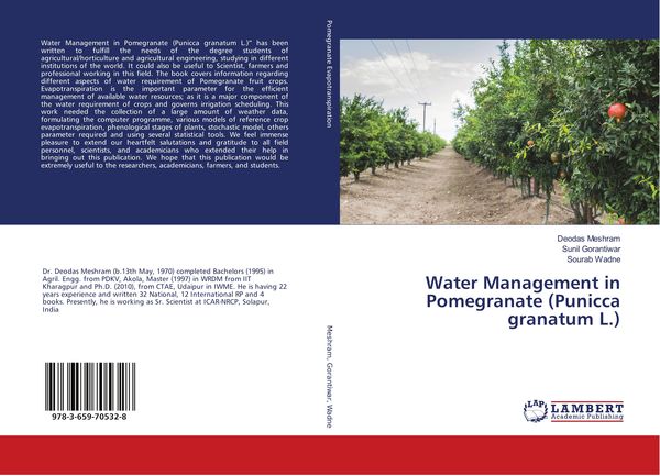 Produktbild: Water Management in Pomegranate (Punicca granatum L.)