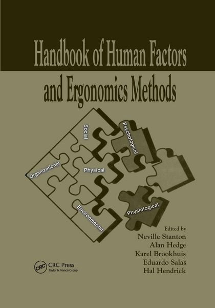 Produktbild: Handbook of Human Factors and Ergonomics Methods