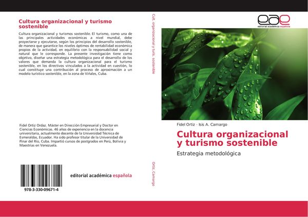 Produktbild: Cultura organizacional y turismo sostenible
