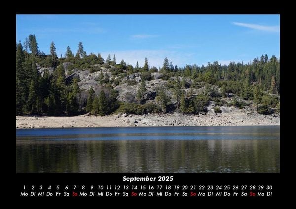 Produktbild: Tage am See 2025 Fotokalender DIN A3