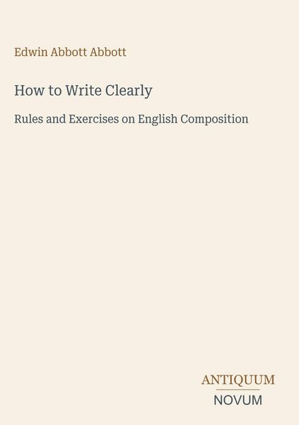 Produktbild: How to Write Clearly