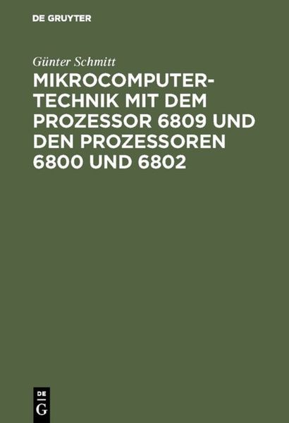 Produktbild: Mikrocomputertechnik mit dem Prozessor 6809 und den Prozessoren 6800 und 6802