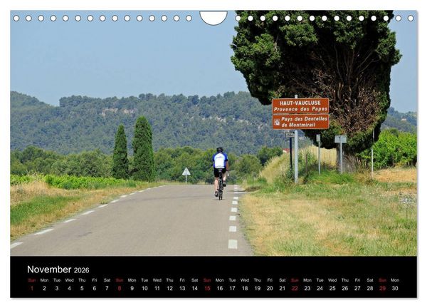 Produktbild: Mont Ventoux by race bike (Wall Calendar 2026 DIN A4 landscape), CALVENDO 12 Month Wall Calendar