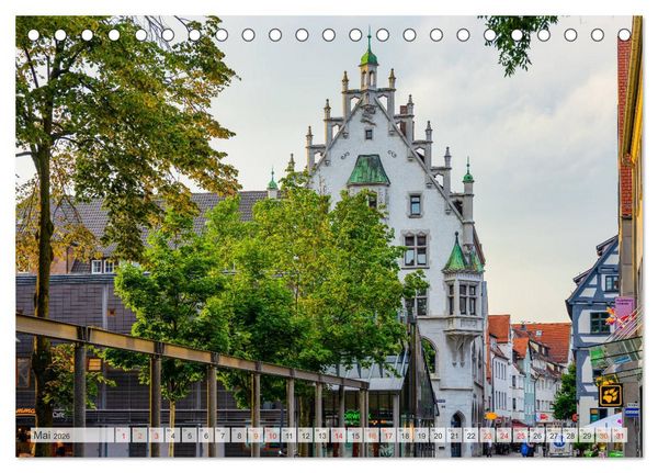 Produktbild: Ulm Impressionen (Tischkalender 2026 DIN A5 quer), CALVENDO Monatskalender