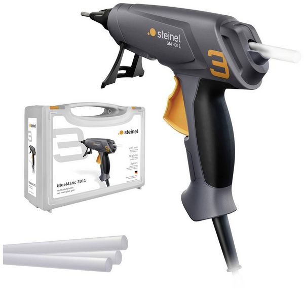 Produktbild: Hei&szlig;klebepistole GlueMatic 3011 Klebeleistung 16 g/min ca.7 min 11mm STEINEL