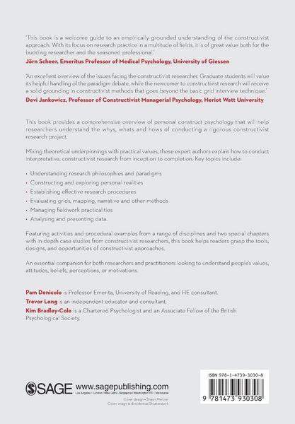 Produktbild: Constructivist Approaches and Research Methods