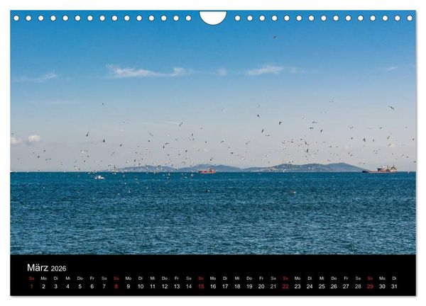 Produktbild: Istanbul - Stadt am Bosporus (Wandkalender 2026 DIN A4 quer), CALVENDO Monatskalender