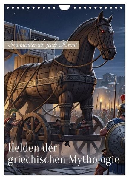 Produktbild: Helden der griechischen Mythologie (Wandkalender 2027 DIN A4 hoch), CALVENDO Monatskalender