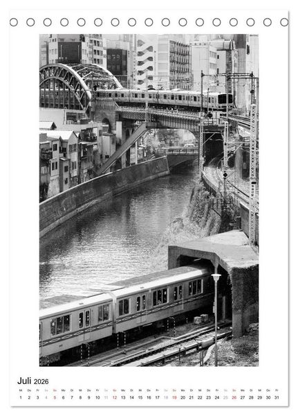Produktbild: Tokyo - Bilder einer Stadt (Tischkalender 2026 DIN A5 hoch), CALVENDO Monatskalender