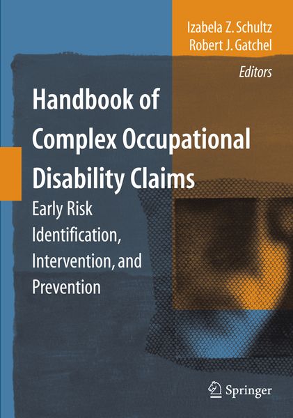 Produktbild: Handbook of Complex Occupational Disability Claims