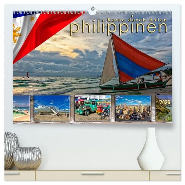 Produktbild: Reise durch Asien - Philippinen (hochwertiger Premium Wandkalender 2026 DIN A2 quer), Kunstdruck in Hochglanz