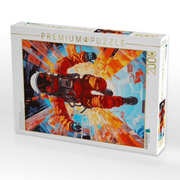 Produktbild: CALVENDO Puzzle Schwerelos im Weltraum-Hotel | 2000 Teile Lege-Gr&ouml;&szlig;e 90x67cm Foto-Puzzle f&uuml;r gl&uuml;ckliche Stunden