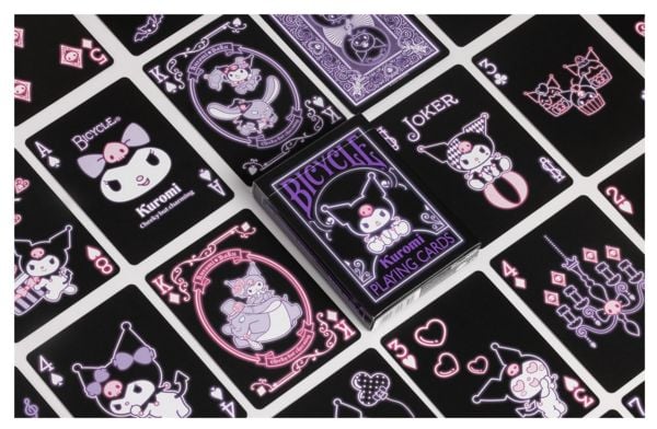 Produktbild: Bicycle Kuromi (Designer Spielkarten, Poker, Skat...)