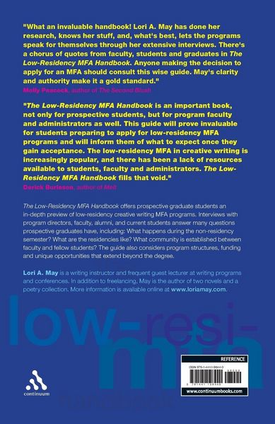 Produktbild: The Low-Residency MFA Handbook