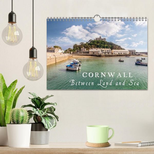 Produktbild: Cornwall - Between Land and Sea (Wall Calendar 2026 DIN A4 landscape), CALVENDO 12 Month Wall Calendar