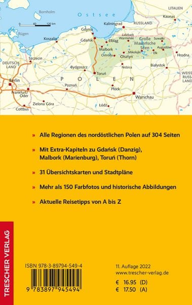 Produktbild: TRESCHER Reisef&uuml;hrer Masuren