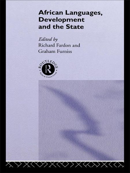 Produktbild: African Languages, Development and the State
